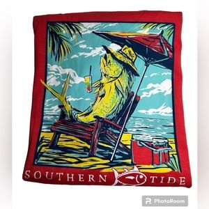 SOUTHERN TIDE SKIPJACK MEN'S SHORT SLEEVE POCKET GRAPHIC T-SHIRT.SZ.M.NWT